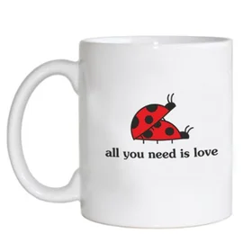 Прикольные кружки: all you need is love